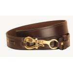 Tory Leather Pelican Buckle Leather Belt