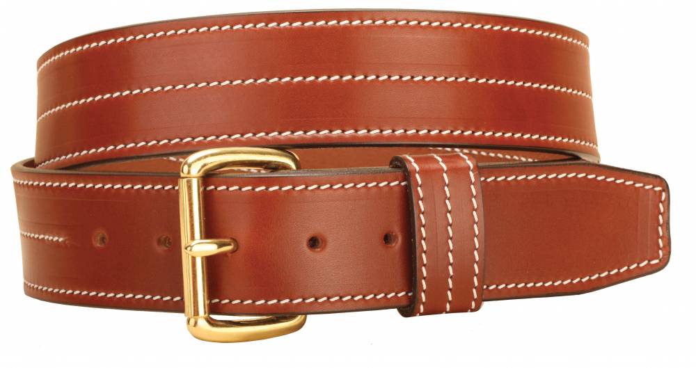 Tory Leather Heavy Triple Stitching Leather Belt | HorseLoverZ
