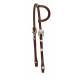 Tory Leather Albuquerque Classic One Ear Silver Headstall