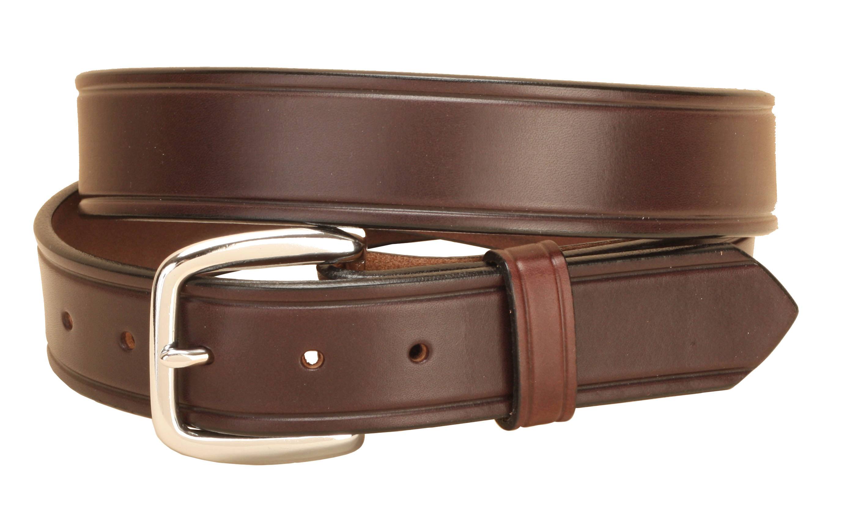 TORY LEATHER』PLAIN BELTS WITH SQUARE TYPE BUCKLE IN BRASS OR NICKEL-