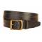 Tory Leather Center Stitched  Double Row Leather Belt