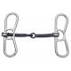 Tough-1 Stainless Steel Butterfly BS Snaffle