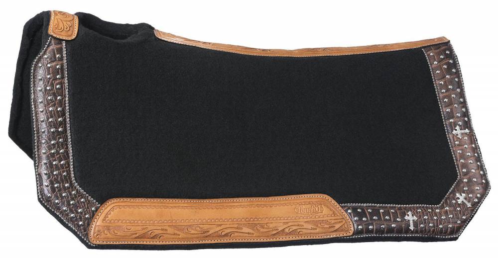 Tough-1 Desert Faith Wool Contoured Saddle Pad | HorseLoverZ