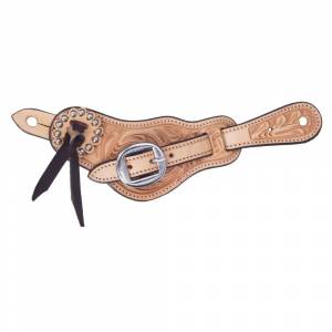 Tough-1 Old Style Shaped Spur Straps