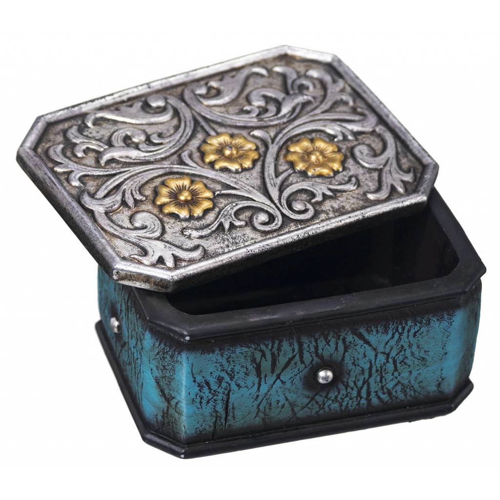 Scrolled Stones Trinket Box