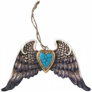 Gift Corral Wings/Heart Ornament