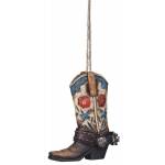 Floral Boot Ornament
