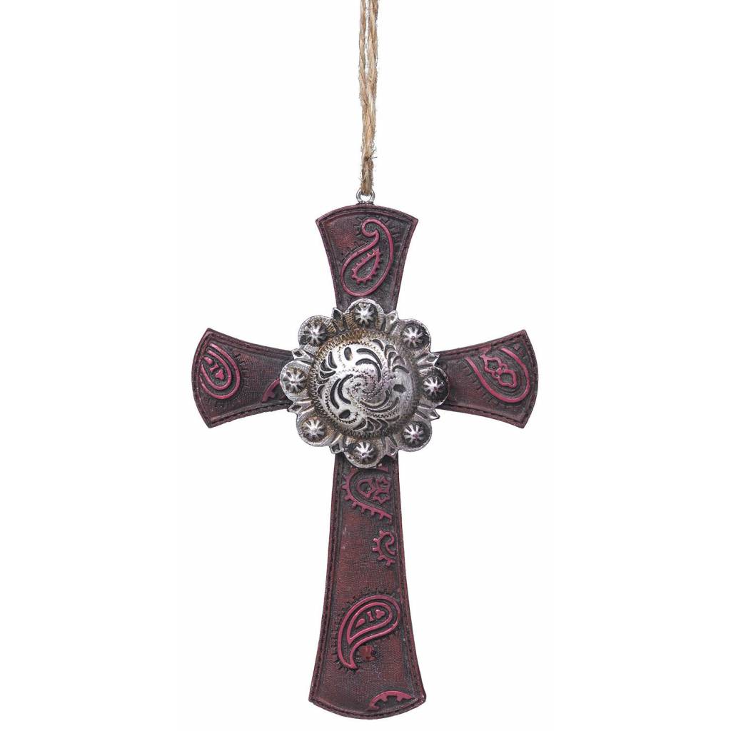 Paisley Concho Cross