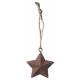 Rustic Star Ornament