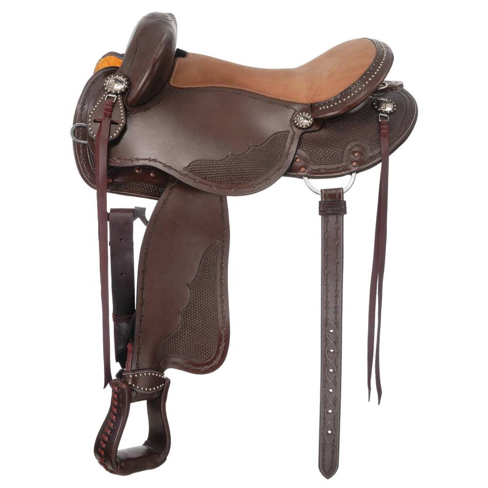 Silver Royal Premium Melbourne Trail Saddle Without Horn