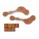 Turn-Two Mesquite Canyon Ladies' Shaped Spur Straps