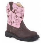 Roper Girls Faux Leather Lights Boots