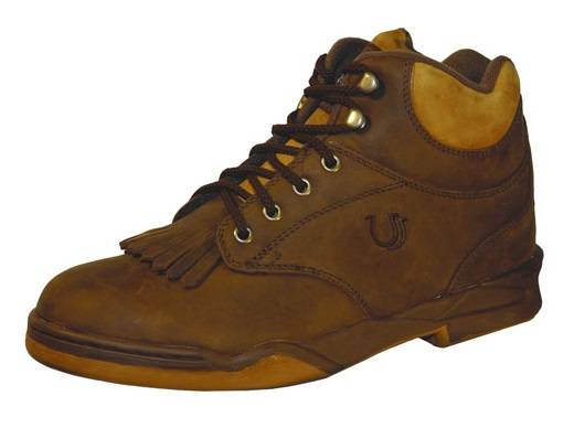Roper Ladies Horseshoe Kiltie Gen 2 Boots - Brown