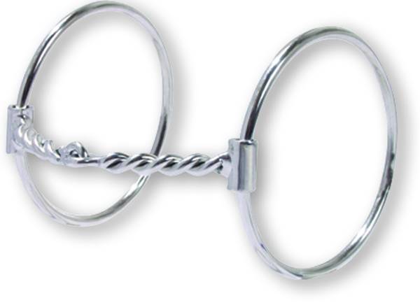 BitLogic Snaffle O Ring Professional Series Bit - Twisted Wire Snaffle