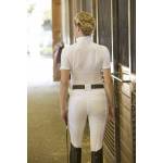 FITS Ladies PerforMAX Zip Front Breeches - White