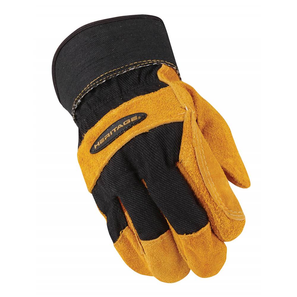 Heritage Gloves Winter Work Glove Black Tan