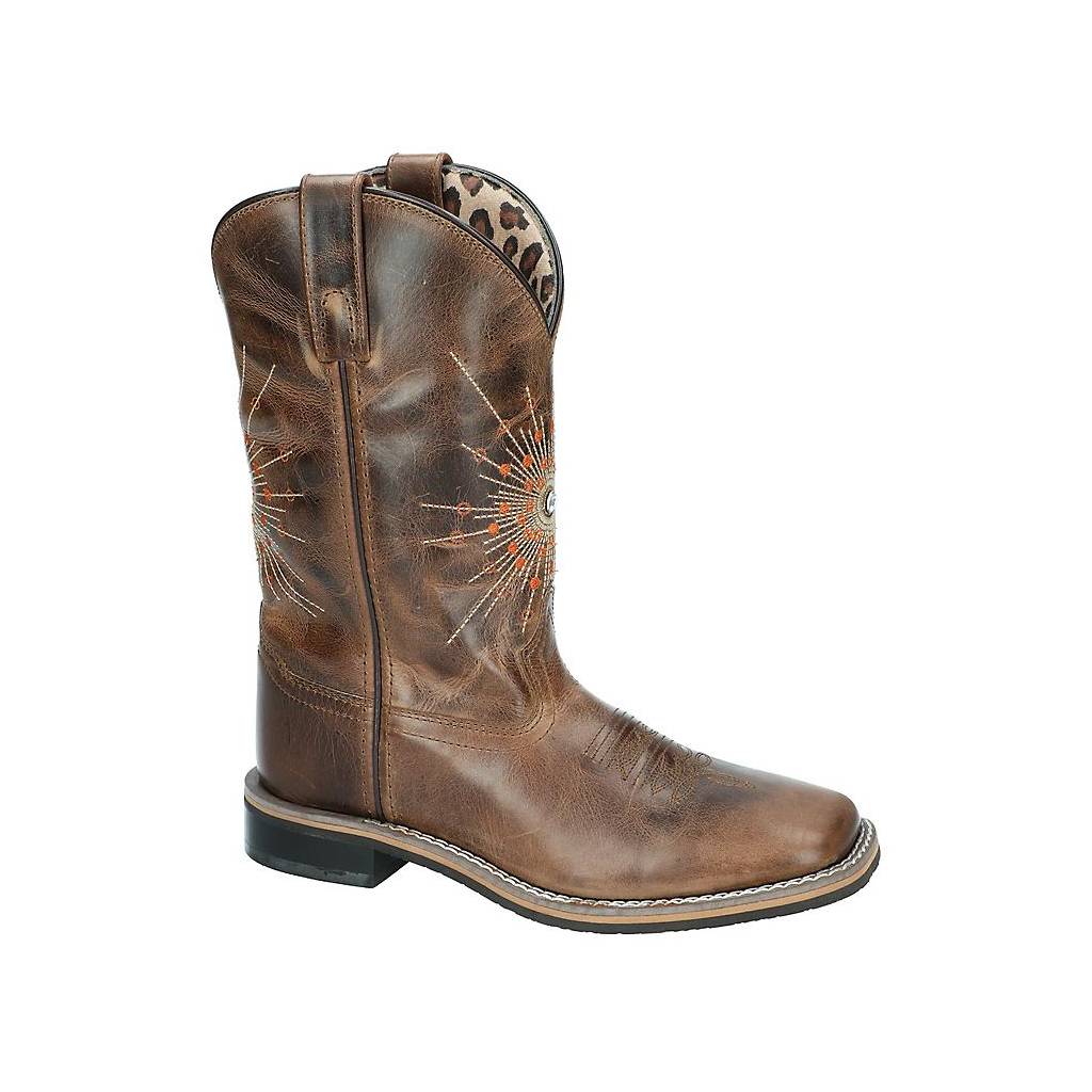 Smoky Mountain Ladies Sunburst Leather Western Boots