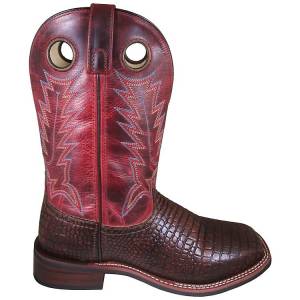 Smoky Mountain Mens Reptile Leather Western Boots