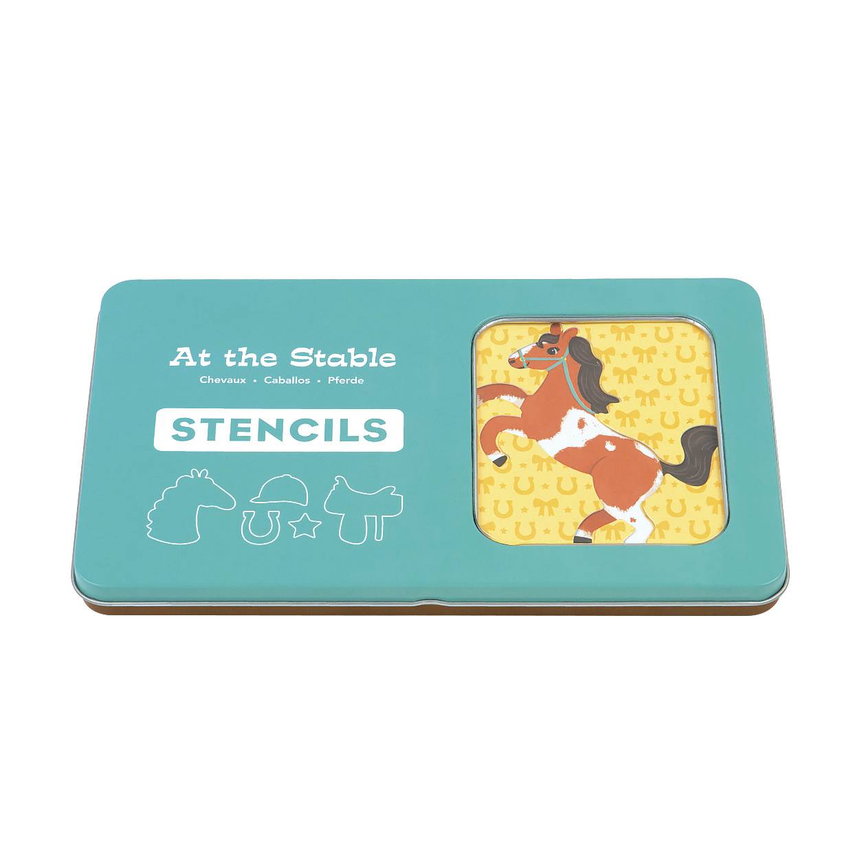 At the Stable Stencil Set