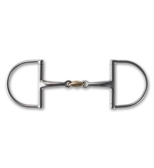 Stubben Steeltec D-Ring Snaffle Bit