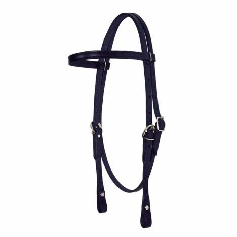 Fabtron 5/8" Leather Browband Headstall