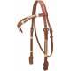 Cowboy Pro Knotted Brow Headstall