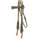 Cowboy Pro Antiqued Harness Headstall