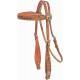 Cowboy Pro Hand Tooled Brow Headstall