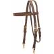 Cowboy Pro Crystal Concho Brow Headstall