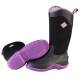 Muck Boots Ladies Tack II Tall - Black Purple