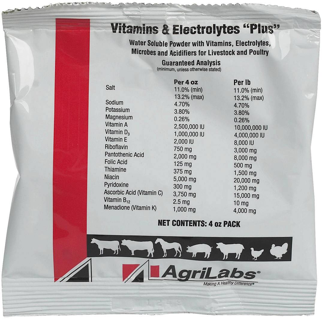 Agrilabs Vitamins & Electrolyte Plus
