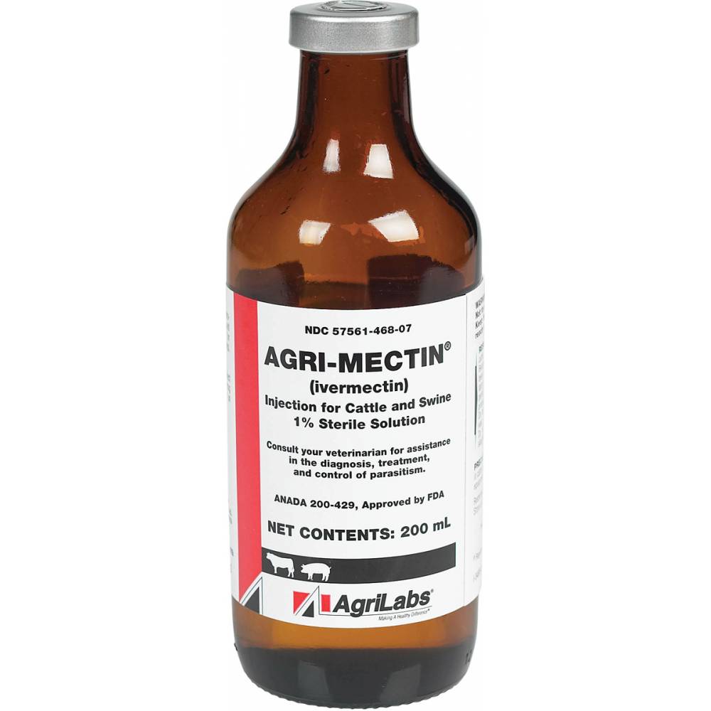 Agrilabs Agrimectin Cattle/Swine 1 Injection HorseLoverZ