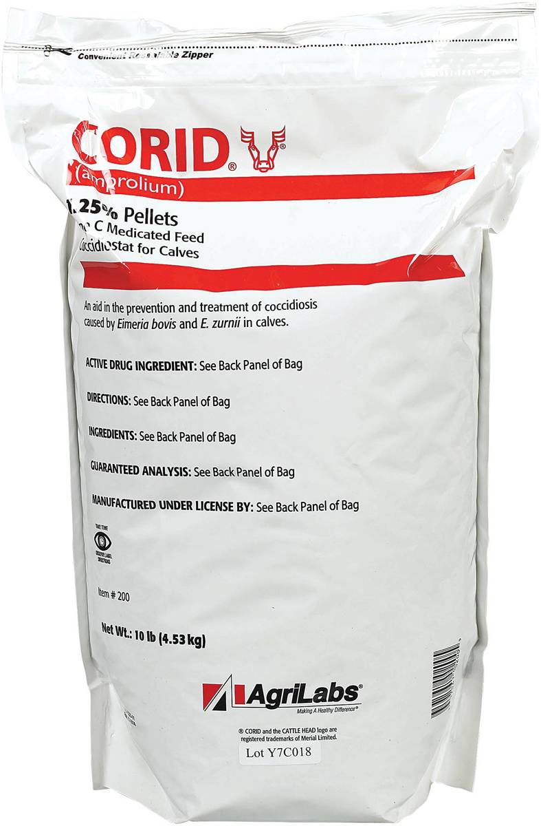 Agrilabs Corid 1.25% Pellets