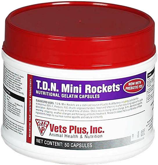 Vets Plus T.D.N. Calf Miniature Rockets