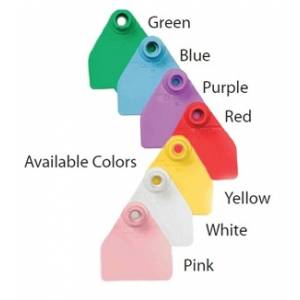 Destron Fearing Duflex Standard Round Hog Tag, 25 Pack