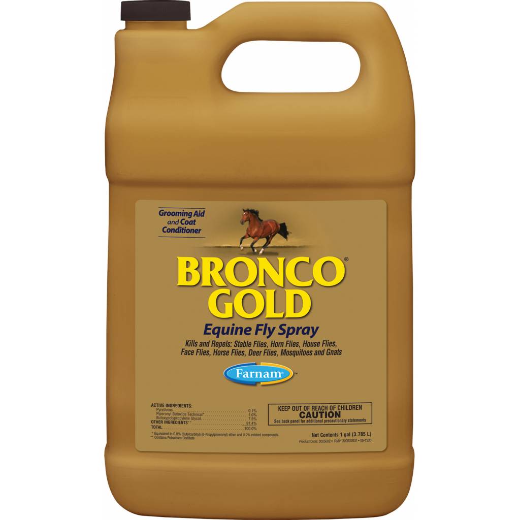 Farnam Bronco Gold Equine Fly Horse Spray