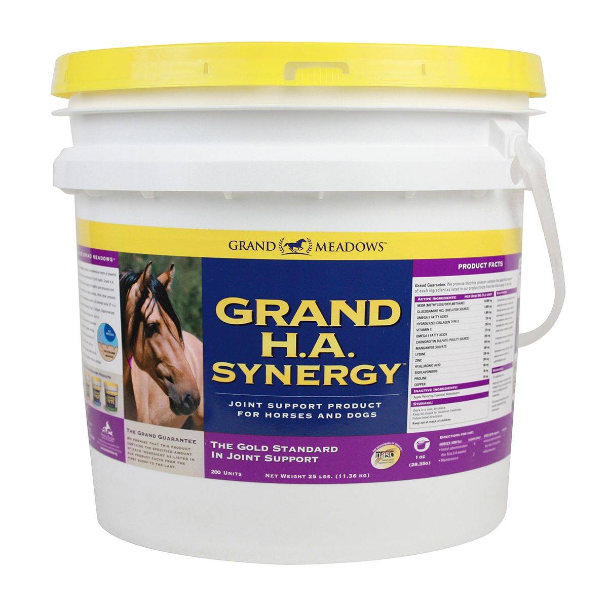 Grand Meadows Grand H.A. Synergy Joint Support Formula for Horses & Dogs