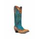 Johnny Ringo Women's Turquoise Cheetah Print Western Boots JR922-53T