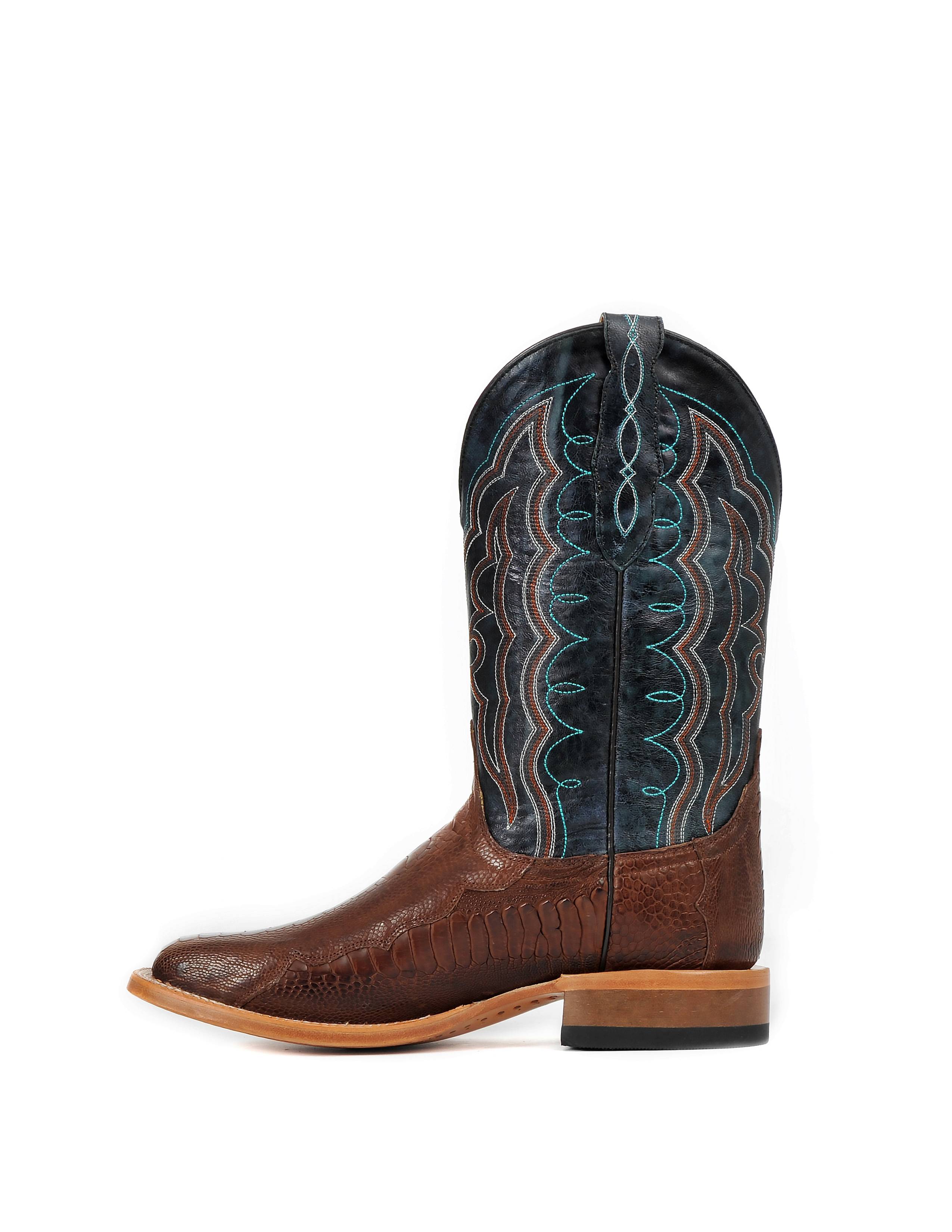 cinch ostrich boots