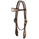Weaver Gold Dust Browband Headstall