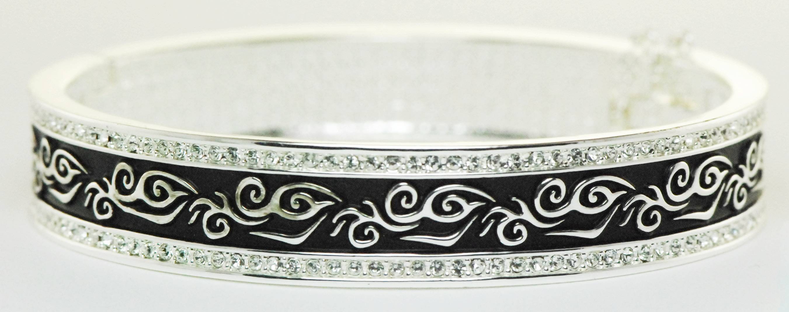 Western Edge Jewelry Filigree Crystal Bracelet