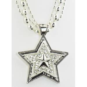 Western Edge Jewelry Crystal Star Necklace