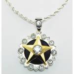 Western Edge Jewelry Crystal Center Star Necklace