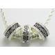 Western Edge Jewelry 3 Ring Filigree Crystal Necklace