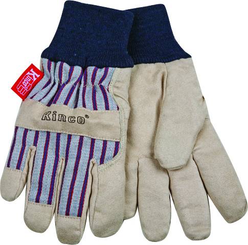 Kinco Lined Ultra Suede Knit Wrist Glove