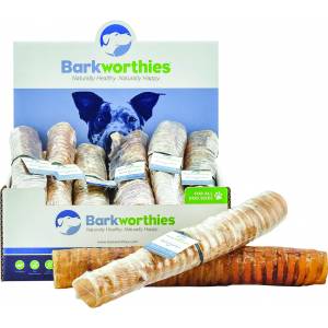 Barkworthies All Natural Beef Trachea Dog Chew