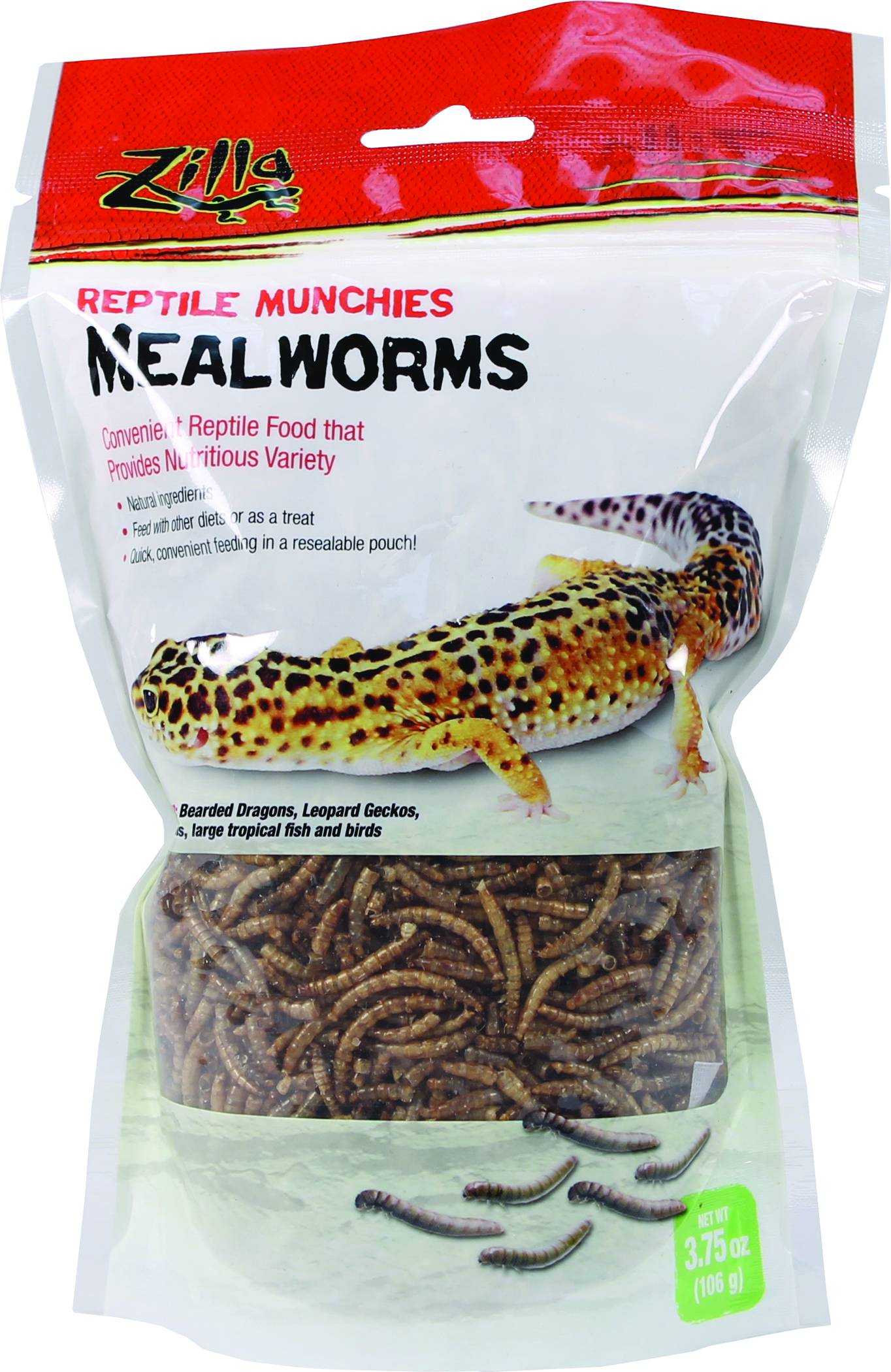 Zilla Reptile Munchies Mealworms 3.75 Oz. eBay