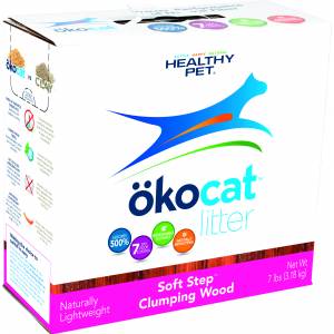 Okocat Soft-Step Clumping Wood Litter