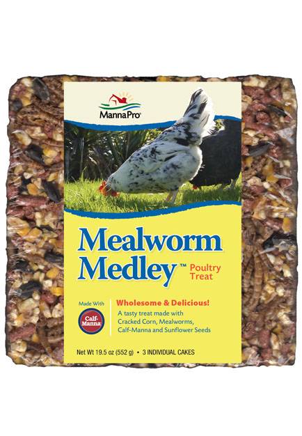 Manna Pro Mealworm Medley Poultry Treat