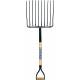 Midwest 10 Tine Forged Head Wood Handle Ensilage Fork